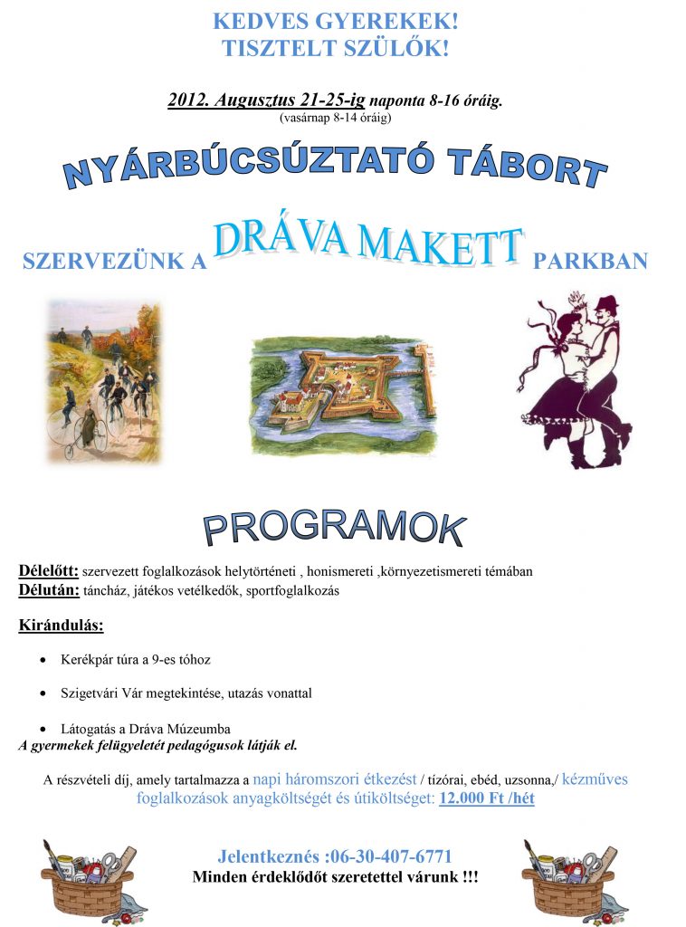 Nyárbúcsúztató tábor 2012